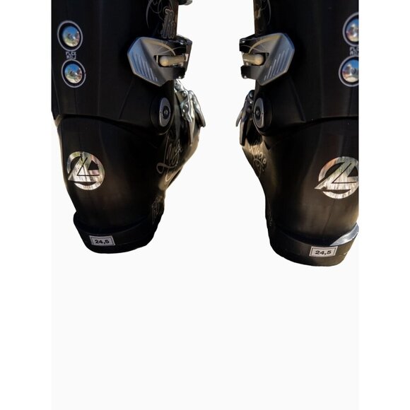 Lange Exclusive RX 80 LV Ski Boots Womens Narrow 24.5 US Size: 8 Black Like New - Picture 6 of 16